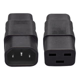 Maxbell IEC320 C14 to IEC320 C19 Power Adapter Connector for Pdu Ups Routers Servers