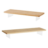 Maxbell Computer Monitor Riser Desk Stand Sturdy PC Stand for Office Conference Home LxH 50cmx6.5cm