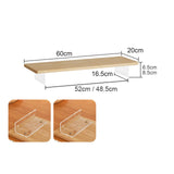 Maxbell Computer Monitor Riser Desk Stand Sturdy PC Stand for Office Conference Home LxH 60cmx8.5cm