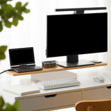 Maxbell Computer Monitor Riser Desk Stand Sturdy PC Stand for Office Conference Home LxH 60cmx8.5cm