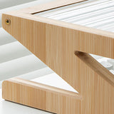 Maxbell Monitor Stand Desk Wood Desktop Shelf Stable Wooden Desktop Oraganizer Shelf 50cmx22cmx9.5cm