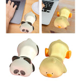 Maxbell Mouse Wrist Rest Soft Durable Keyboard Wrist Rest for Travel Computer Laptop panda