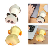 Maxbell Mouse Wrist Rest Soft Durable Keyboard Wrist Rest for Travel Computer Laptop panda