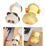 Maxbell Mouse Wrist Rest Soft Durable Keyboard Wrist Rest for Travel Computer Laptop panda