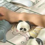 Maxbell Mouse Wrist Rest Soft Durable Keyboard Wrist Rest for Travel Computer Laptop panda