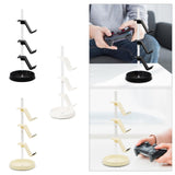 Maxbell 3 Tier Game Controller Holder Easy Installation Headphones Rotatable Display Black