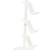 Maxbell 3 Tier Game Controller Holder Easy Installation Headphones Rotatable Display White