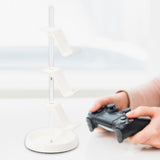 Maxbell 3 Tier Game Controller Holder Easy Installation Headphones Rotatable Display White