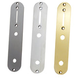 Max Metal Guitar Control Plate for Tele Guitar Replacement Parts Gold