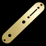 Max Metal Guitar Control Plate for Tele Guitar Replacement Parts Gold