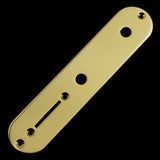 Max Metal Guitar Control Plate for Tele Guitar Replacement Parts Gold