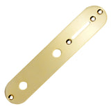 Max Metal Guitar Control Plate for Tele Guitar Replacement Parts Gold