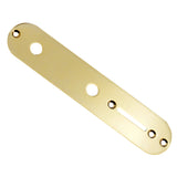 Max Metal Guitar Control Plate for Tele Guitar Replacement Parts Gold