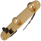 Max Guitar Loaded Prewired Control Plate for Fender TL Electric Guitar Golden