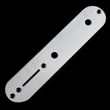 Max Metal Guitar Control Plate for Tele Guitar Replacement Parts Silver