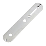 Max Metal Guitar Control Plate for Tele Guitar Replacement Parts Silver