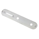 Max Metal Guitar Control Plate for Tele Guitar Replacement Parts Silver