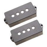 Max Electric Bass Open Pickup Cover for 4-String PB Bass Parts Black