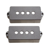 Max Electric Bass Open Pickup Cover for 4-String PB Bass Parts Black