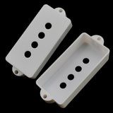 Max Electric Bass Open Pickup Cover for 4-String PB Bass Parts White