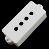 Max Electric Bass Open Pickup Cover for 4-String PB Bass Parts White