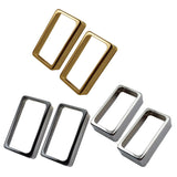 Max A Pair of Brass Humbucker Pickup Covers for Electric Guitar Parts Golden