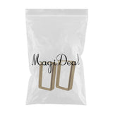 Max A Pair of Brass Humbucker Pickup Covers for Electric Guitar Parts Golden