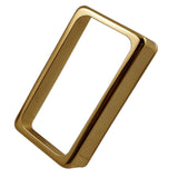 Max A Pair of Brass Humbucker Pickup Covers for Electric Guitar Parts Golden