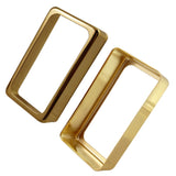 Max A Pair of Brass Humbucker Pickup Covers for Electric Guitar Parts Golden