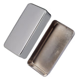 Max 2 Pieces Sealed Humbucker Pickup Covers for Electric Guitar Silver