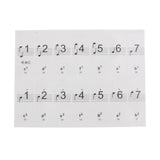 Max Maxb Piano Note Keyboard Sticker Electronic Keyboard Decal 61Key 54Key