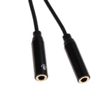 Max Maxb 3.5mm Male to 2 Female Audio Adapter Cable for Guitar Amplifier