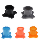Max Maxb Wireless Microphone Mic Holder Anti-rolling Protection Rings + Bottom Black