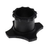 Max Maxb Wireless Microphone Mic Holder Anti-rolling Protection Rings + Bottom Black