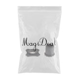 Max Maxb Wireless Microphone Mic Holder Anti-rolling Protection Rings + Bottom Gray