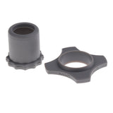 Max Maxb Wireless Microphone Mic Holder Anti-rolling Protection Rings + Bottom Gray