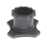 Max Maxb Wireless Microphone Mic Holder Anti-rolling Protection Rings + Bottom Gray
