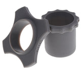 Max Maxb Wireless Microphone Mic Holder Anti-rolling Protection Rings + Bottom Gray