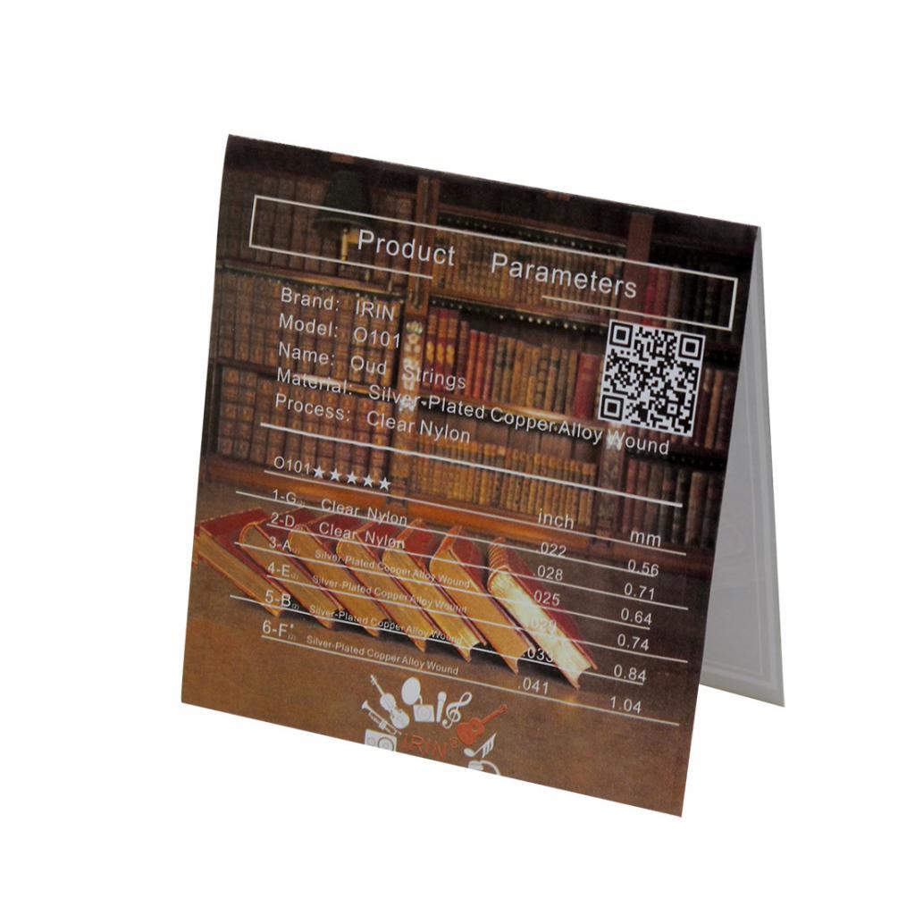 Max Maxb Copper Wound Oud Replacement Strings Set 11 Strings
