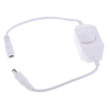 Maxbell Mini 5-24V 6A LED Dimmer Controller for Single Color LED Strip Light White