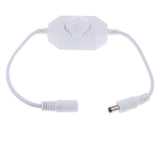 Maxbell Mini 5-24V 6A LED Dimmer Controller for Single Color LED Strip Light White