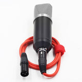 Max 6 Pieces 2m XLR Male to Female Microphone Cable DMX512 Mic Audio Cord
