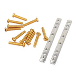 Maxbell 2 Pieces 50mm Humbucker Guitar Pickup Spacer with Screws for Electric Guitar