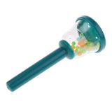 Max Plastic Handbell Hand Bell Percussion Instrument Musical Toy for Kids Green