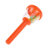 Maxbell Plastic Handbell Hand Bell Percussion Instrument Musical Toy for Kids Orange
