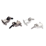 Maxbell 2 Pieces Roller String Retainer Trees with Screws for Electric Guitar Black