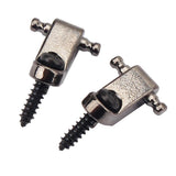 Maxbell 2 Pieces Roller String Retainer Trees with Screws for Electric Guitar Black