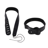 Maxbell Adjustable Sponge Strap for Acoustic /Electric Guitar/ Bass Accessory Black