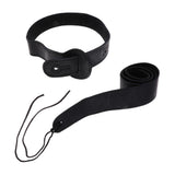 Maxbell Adjustable Sponge Strap for Acoustic /Electric Guitar/ Bass Accessory Black
