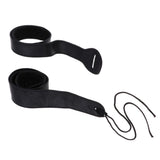 Maxbell Adjustable Sponge Strap for Acoustic /Electric Guitar/ Bass Accessory Black